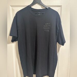 Anti Social Social Club Black Men’s Shirt XL Floral Streetwear